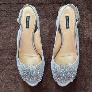 Alex Marie Silver Women's Heels